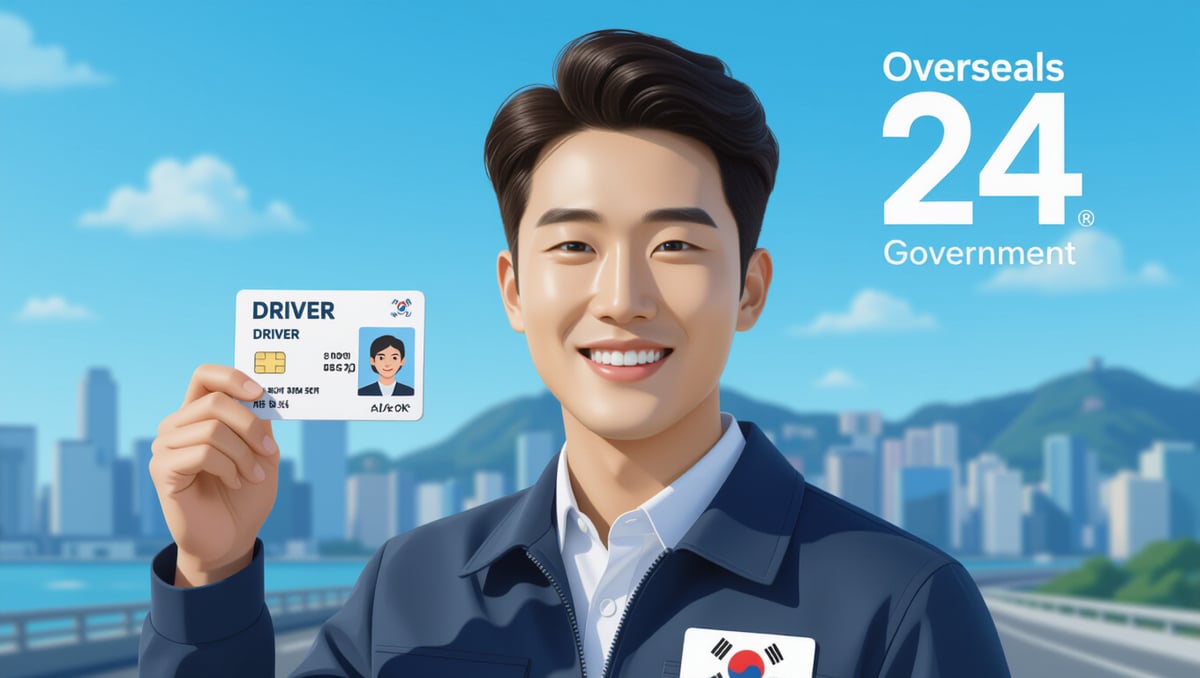🌐 영문 운전경력증명서, 해외에서도 문제없이!