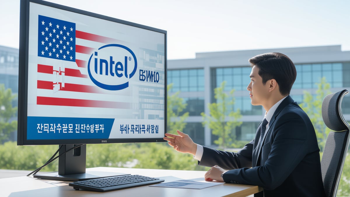 📈 인텔 지분 인수설이 주가에 미친 영향