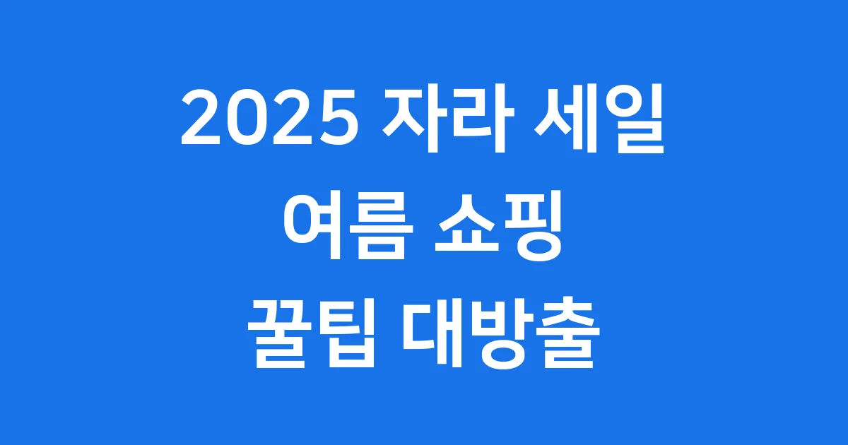 자라 세일기간 2025년 여름 쇼핑 꿀팁 (블라우스 신발 가방) 1 2025 자라 세일기간
