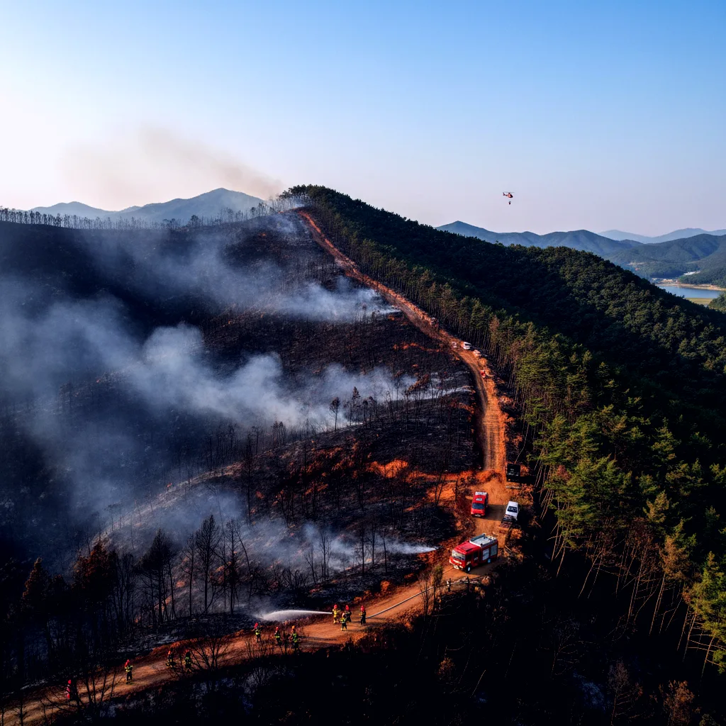 천생산 산불 현재 상황과 피해 규모 및 대처 방법 총정리