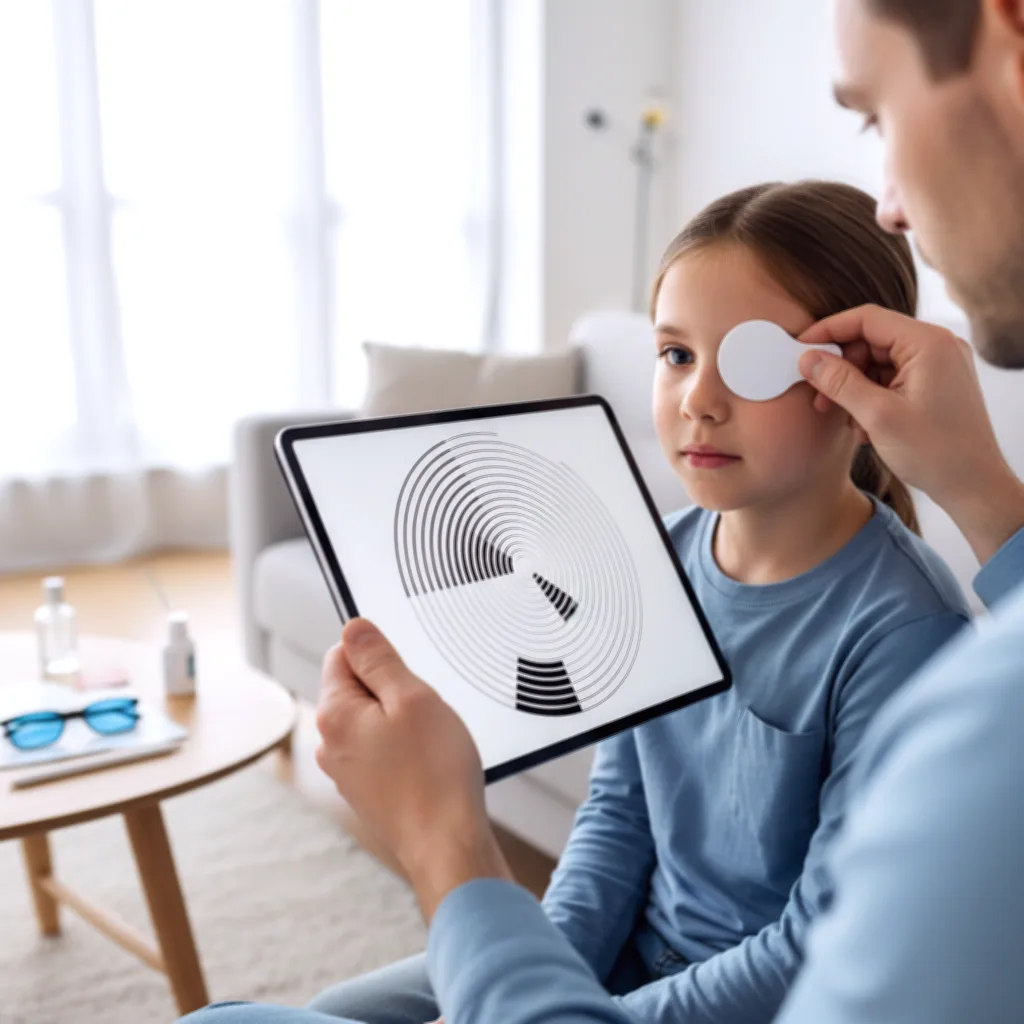 시력측정표 무료 다운로드 및 집에서 시력 검사하는 방법