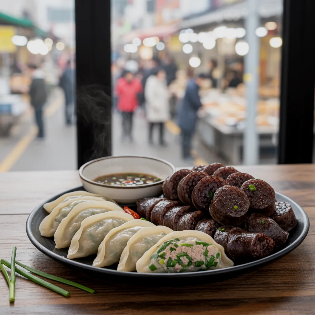 부산 당감시장 소문난 순대 부추만두 메뉴 추천과 솔직 방문 후기