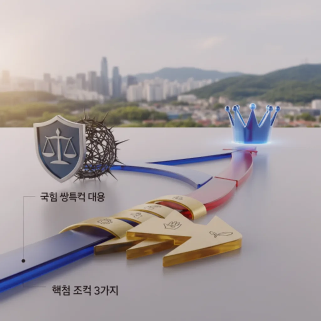 국힘 쌍특검 대응과 지방선거 승리를 위한 핵심 전략 3가지 분석