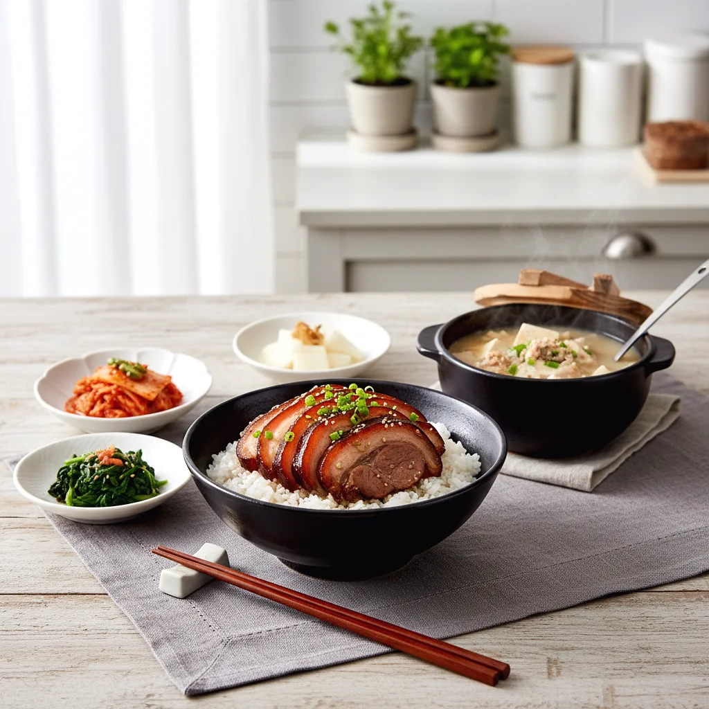 알토란 지리산 흑돼지 사태덮밥 젓국찌개 요리 레시피 총정리