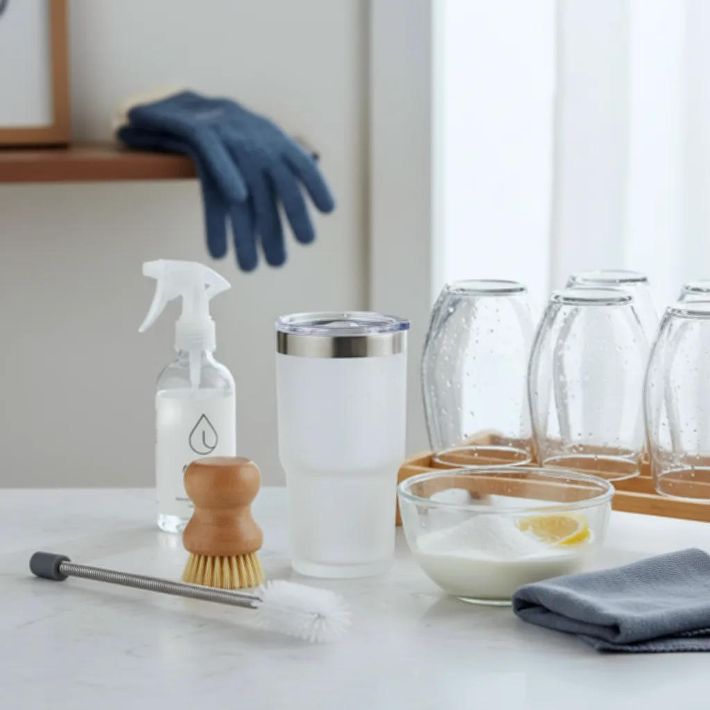 텀블러 냄새 물때 제거 방법과 깨끗한 겨울철 위생 관리법