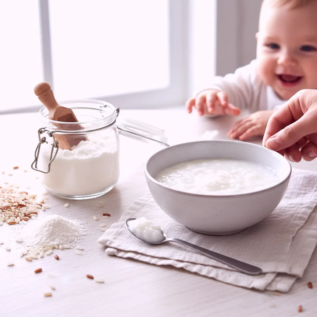 아기 첫 이유식 쌀가루 선택 방법과 쌀미음 만드는 법 총정리