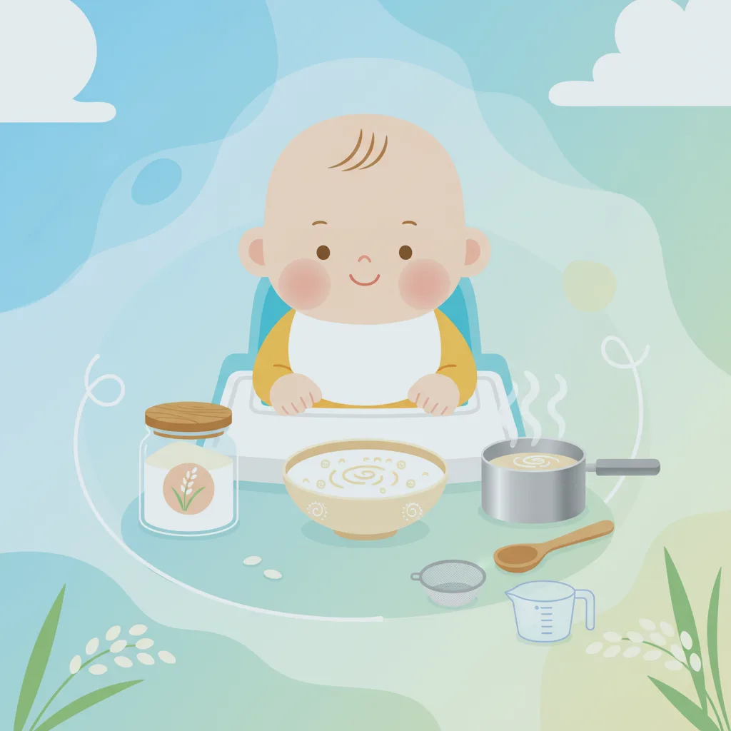 아기 첫 이유식 쌀가루 선택 방법과 쌀미음 만드는 법 총정리
