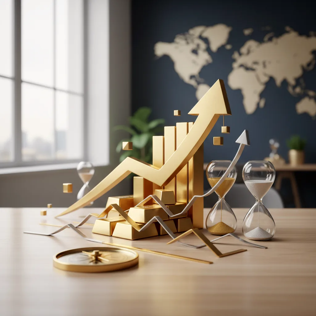 금값 전망과 효율적인 금 투자 시기 결정하는 방법 총정리