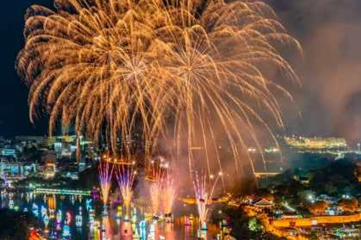 진주성: 진주시 야경 명소의 상징 - 진주시야경 여행