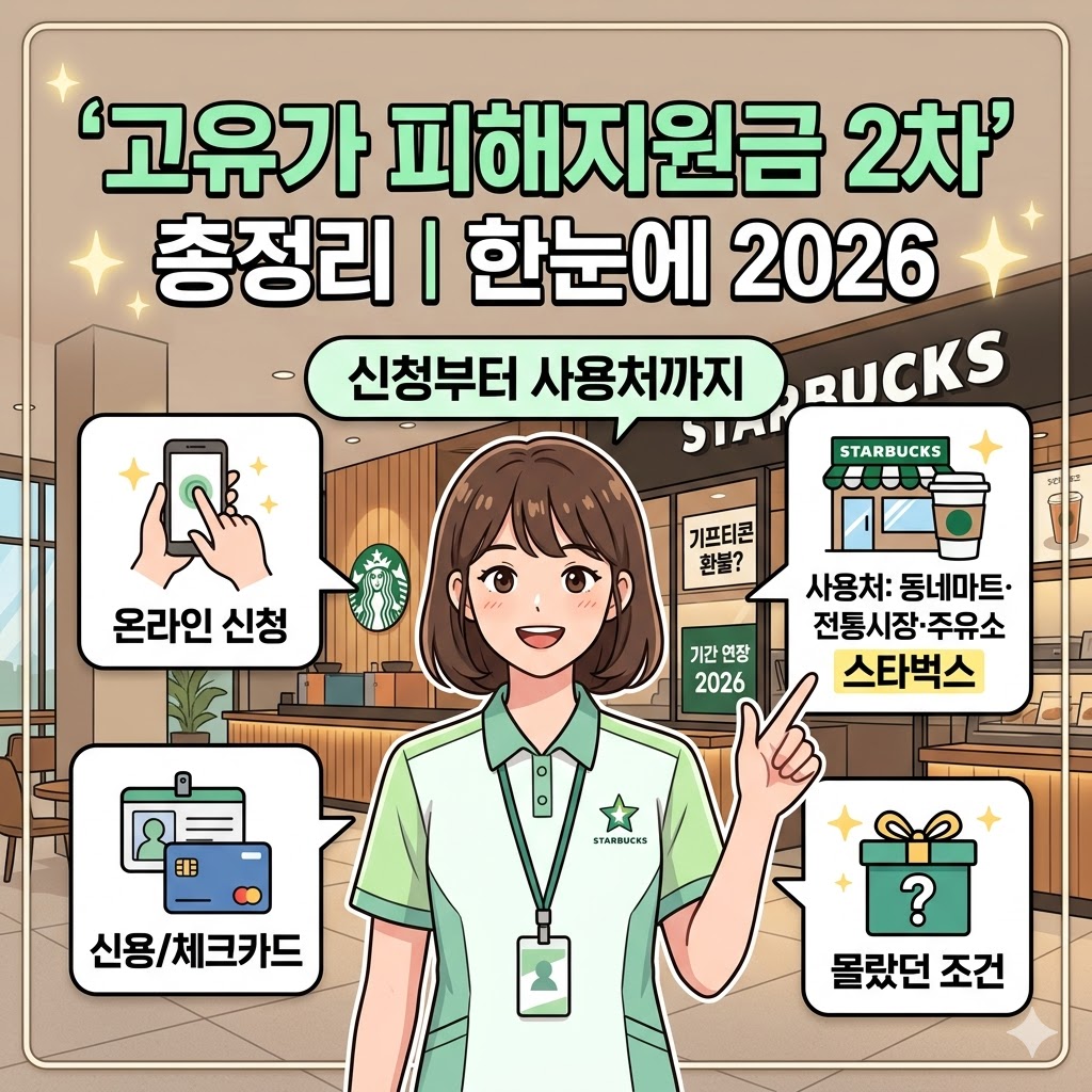고유가피해지원금 2차 총정리