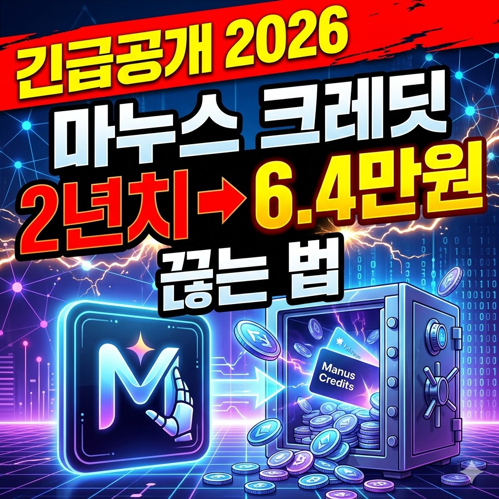 마누스 크레딧 2년치