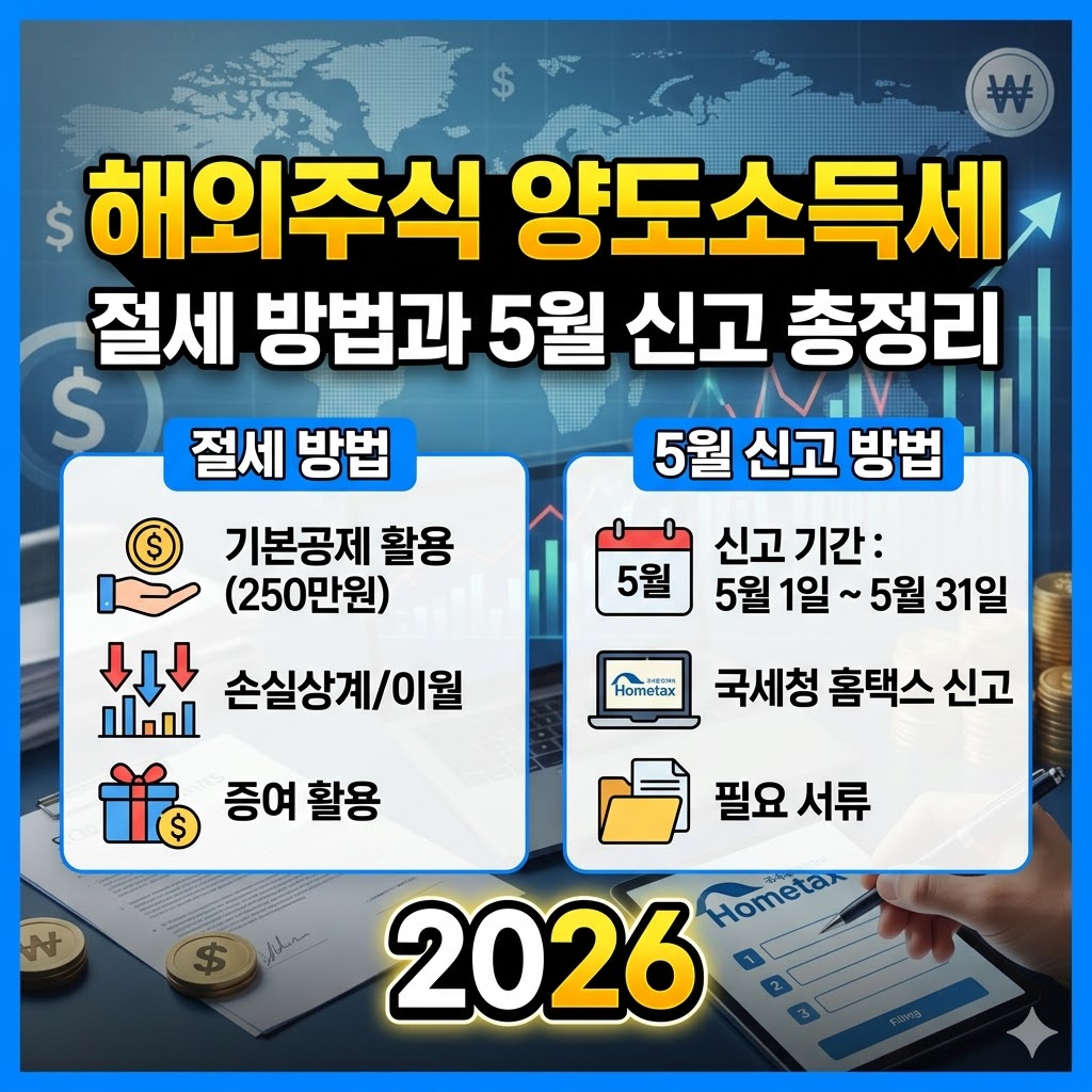 해외주식 양도소득세