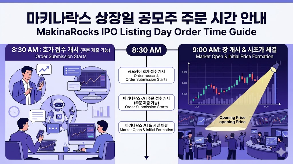 공모주 주문 시간