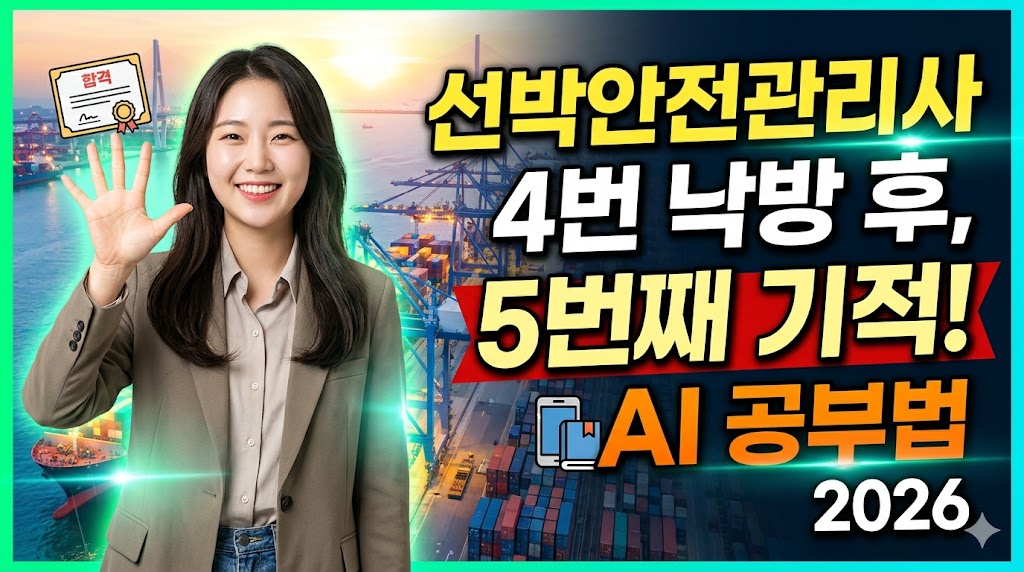 선박안전관리사 공부법