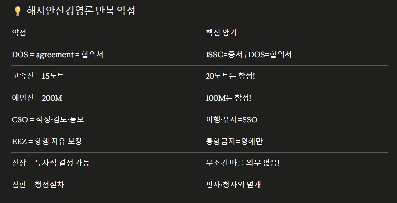 Claude AI 선박안전관리사 약점 분석 화면