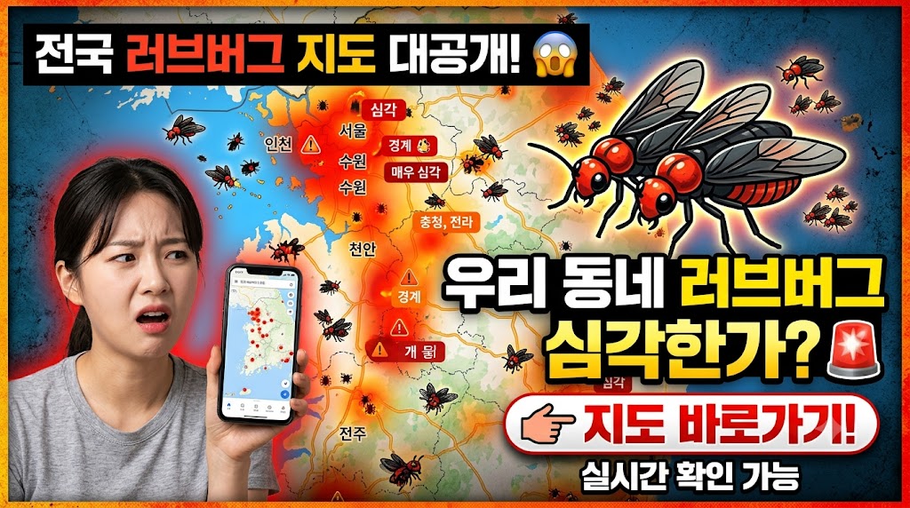 러브버그 지도