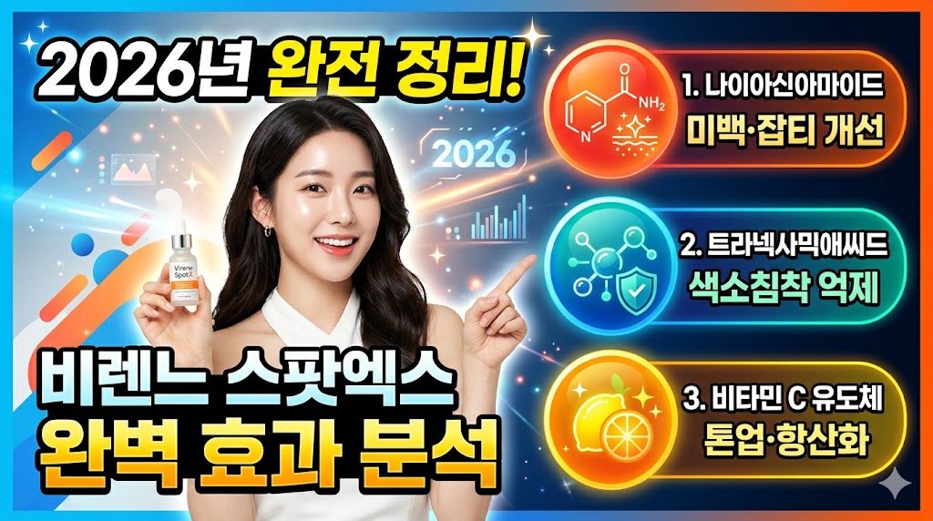 비렌느 스팟엑스 효과 3가지 성분으로 2026년 완전 정리
