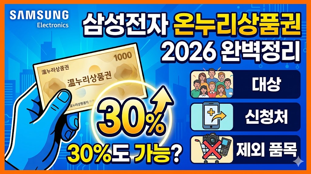 삼성전자 온누리상품권