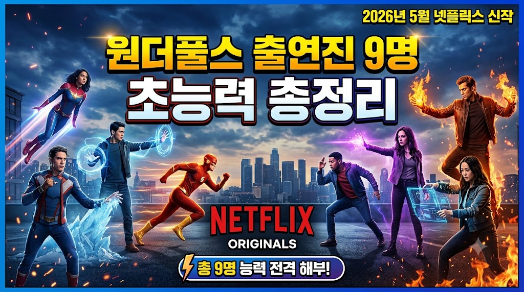 원더풀스 출연진